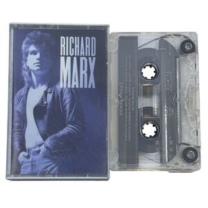 Richard Marx Self-Titled Cassette Tape 1987 Pop Rock Music With Case